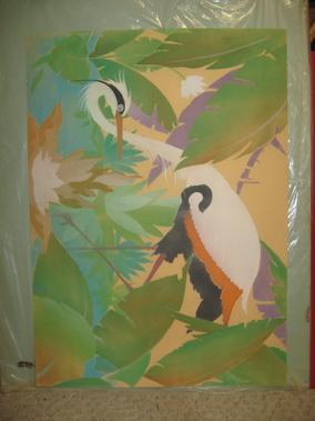 Egret 24" x 33"