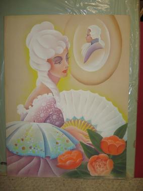 Elegant Lady 25" x 33"