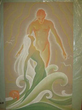 Mermaid 22" x 35"