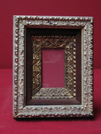2008513-0000 Antique Frame With Attached Easel at Antique Picture Frames, Ltd.