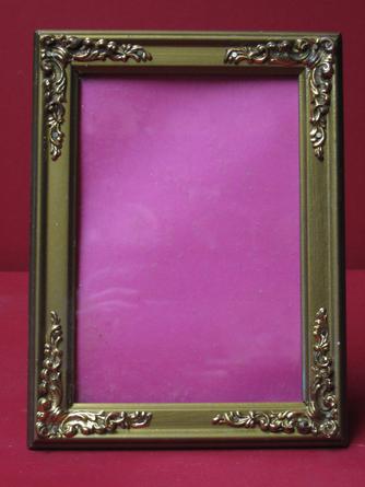 2008514-0000 Antique Frame With Attached Easel at Antique Picture Frames, Ltd.