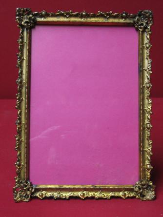 2008520-0000 Antique Frame With Attached Easel at Antique Picture Frames, Ltd.
