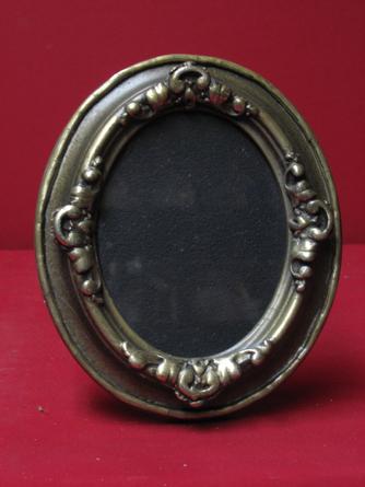 2008526-0000 Oval Antique Frame With Attached Easel at Antique Picture Frames, Ltd.