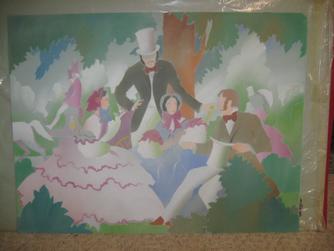 The Gathering 24" x 32"